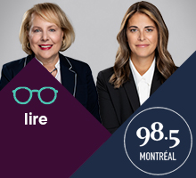 Nathalie B. Poisson, notaire, et Anik Bougie, cheffe de pratique - Lire